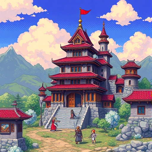 RPG風のレトロゲーム音楽