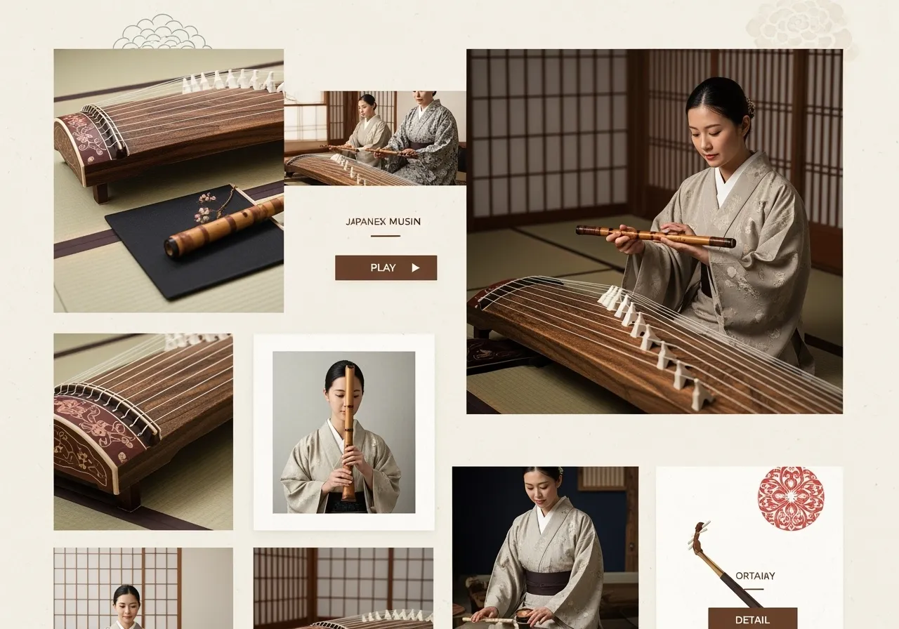 和風・アジア音楽素材 和風 雅な尺八と琴のASIAテイストBGM