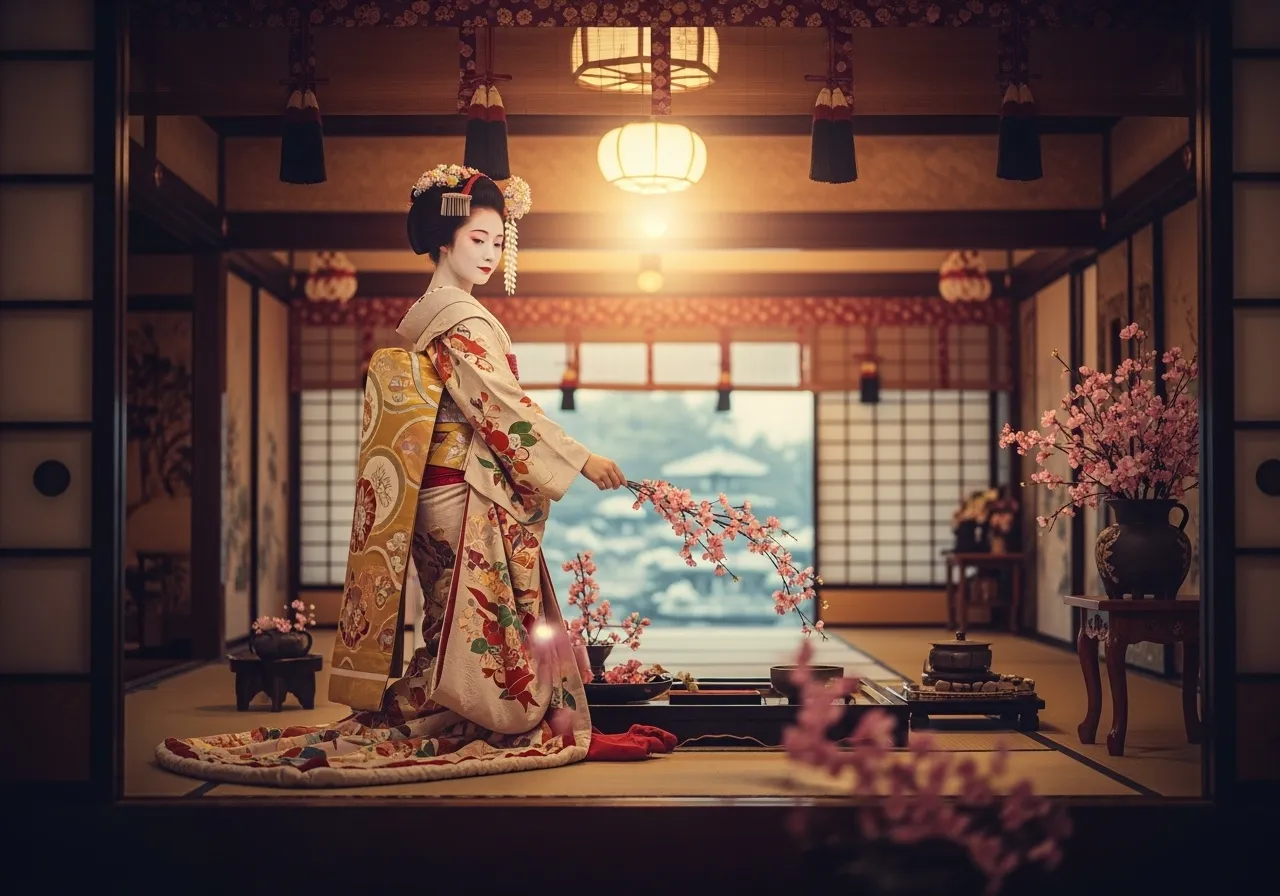 花魁花盛り津軽三味線