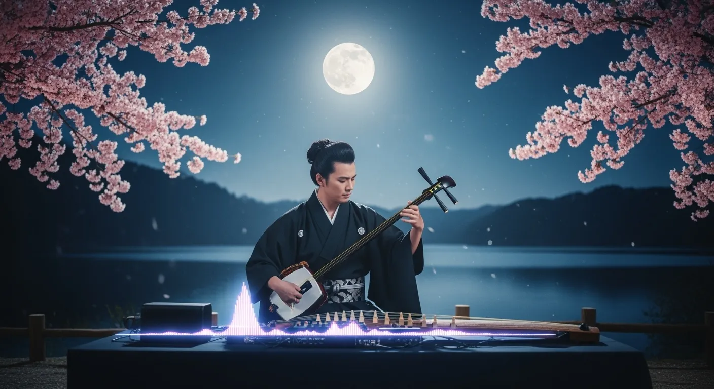 月下の旋律 三味線EDM