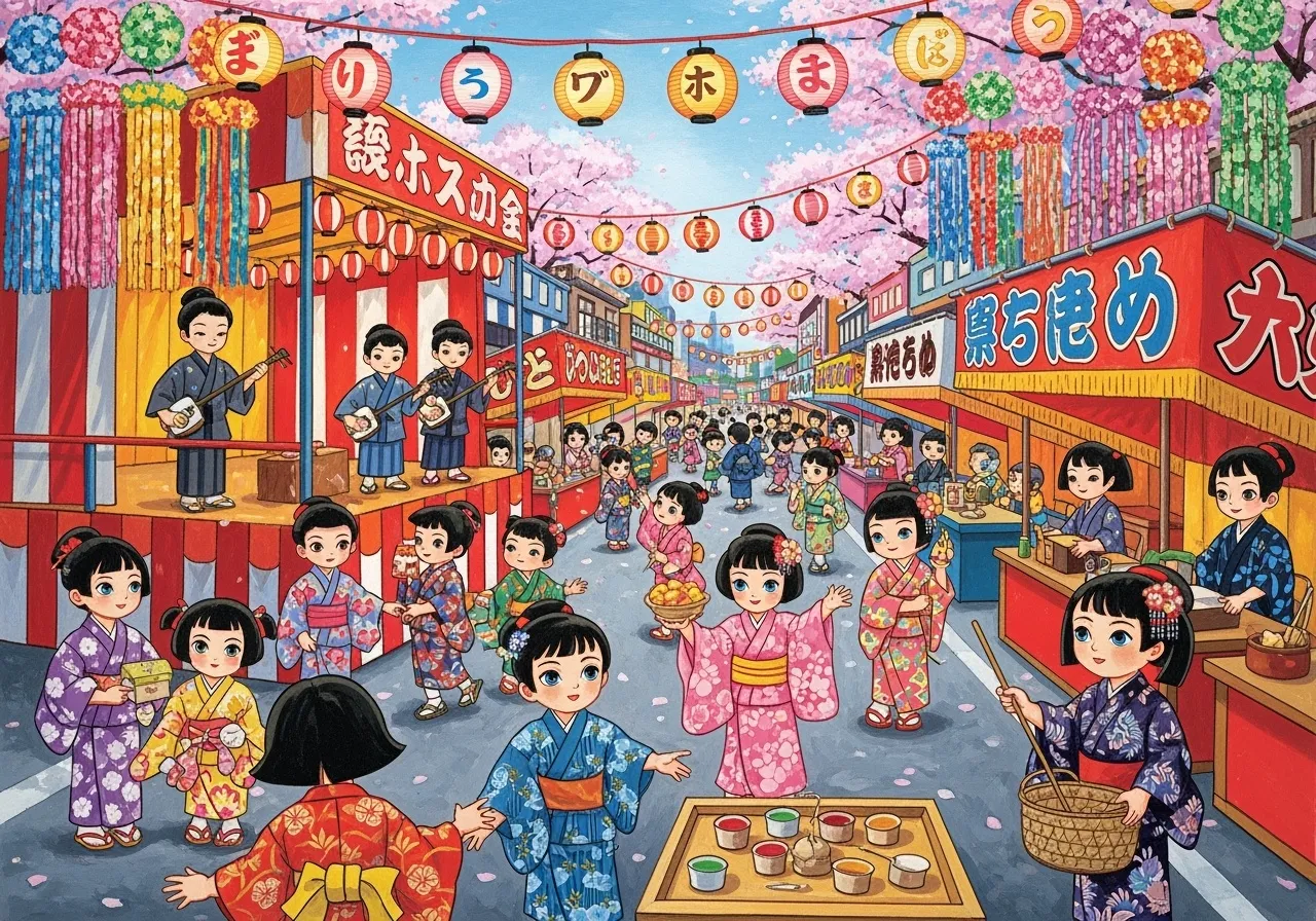 三味線ジングル あそび ままん