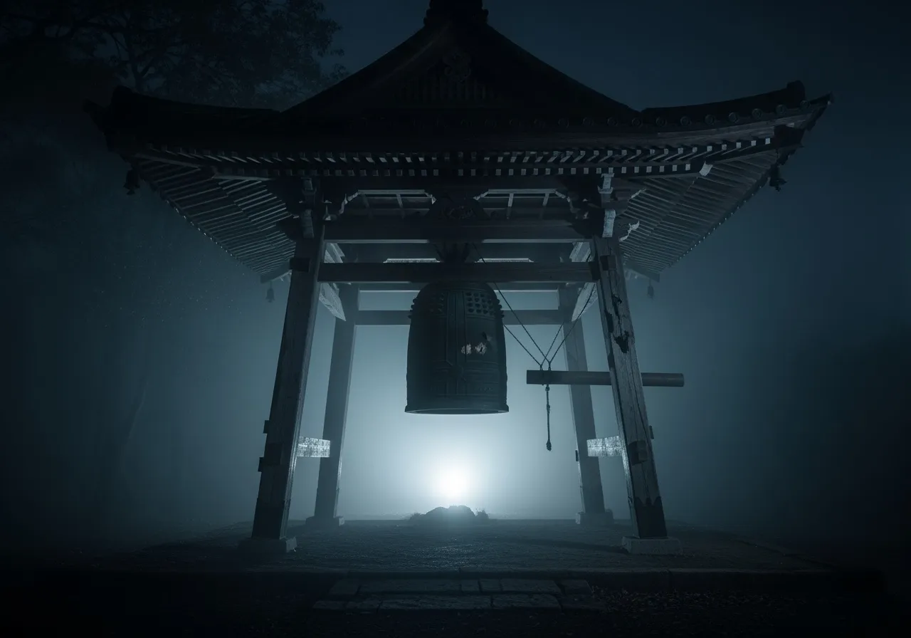 ホラー 身の毛もよだつお寺の鐘
